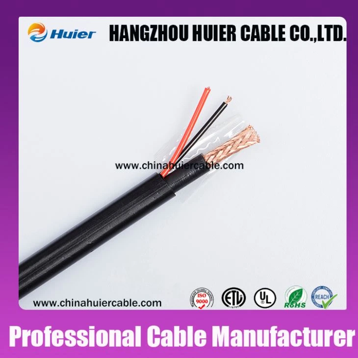 RG59 Siamese Cable RG59 +2DC RG59 Power Cable